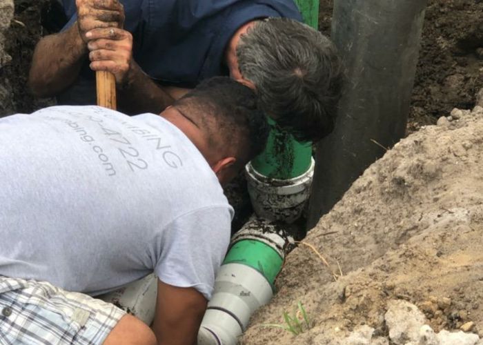 sewer line repair in Hollywood Florida